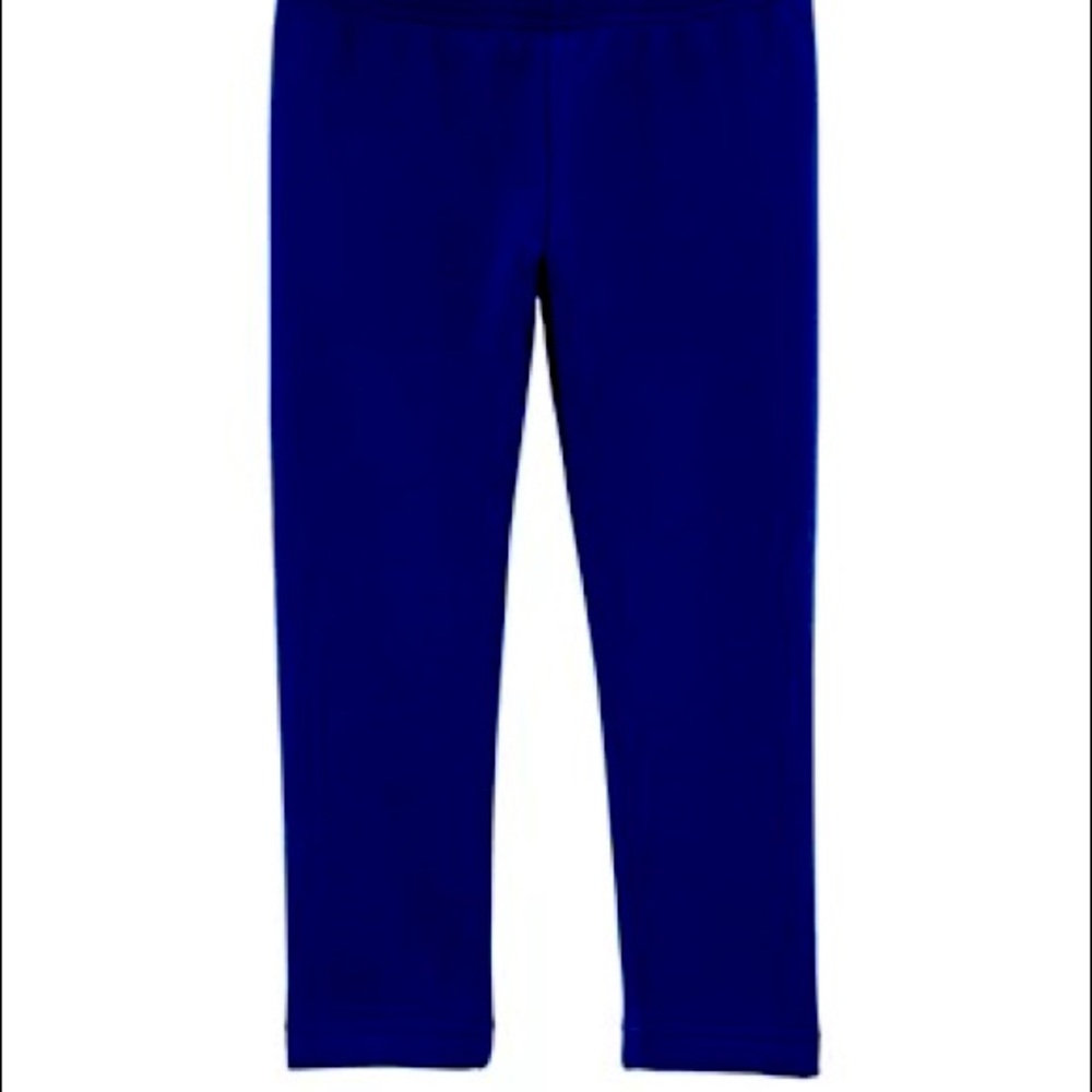 NWT Carter’s Fuzzy Lined Navy Leggings